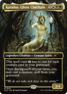 Karador, Ghost Chieftain - Secret Lair