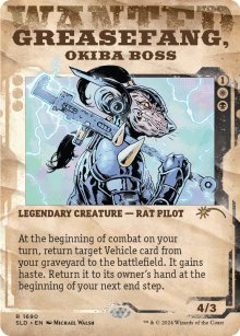 Greasefang, Okiba Boss - 