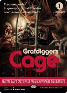 Cage du fossoyeur de graf - 