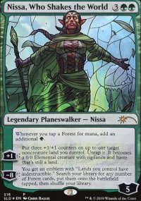 Nissa, Who Shakes the World - Secret Lair