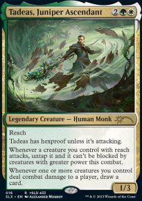 Tadeas, Juniper Ascendant - Universes Beyond Magic reprints