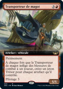 Transporteur de magot - 