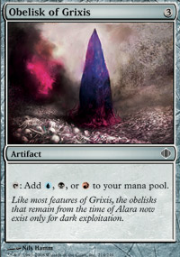 Obelisk of Grixis - Shards of Alara