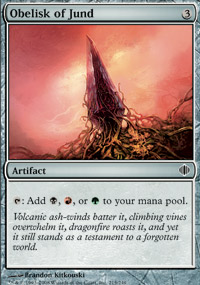 Obelisk of Jund - Shards of Alara