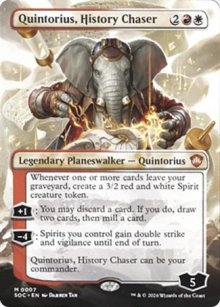 Quintorius, History Chaser - Secrets of Strixhaven Commander Decks