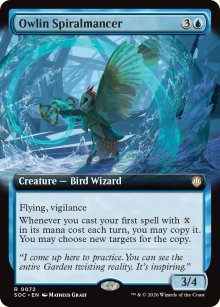 Owlin Spiralmancer - Secrets of Strixhaven Commander Decks