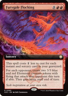 Furygale Flocking - Secrets of Strixhaven Commander Decks