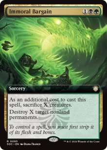 Immoral Bargain - Secrets of Strixhaven Commander Decks