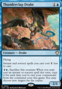 Thunderclap Drake - Secrets of Strixhaven Commander Decks