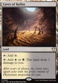 Caves of Koilos - Secrets of Strixhaven Commander Decks