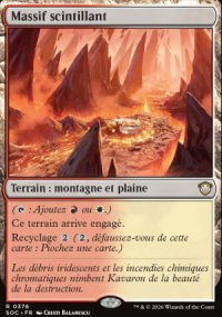 Massif scintillant - Secrets of Strixhaven Commander Decks