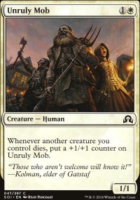 Unruly Mob - Shadows over Innistrad