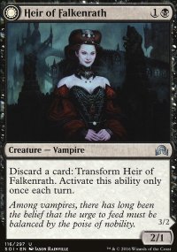 Heir of Falkenrath - Shadows over Innistrad