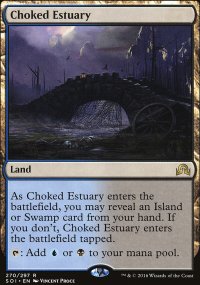 Choked Estuary - Shadows over Innistrad