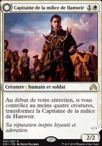 Capitaine de la milice de Hanweir<br>Chef de culte du Val d'Orient