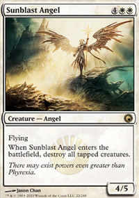 Sunblast Angel - Scars of Mirrodin