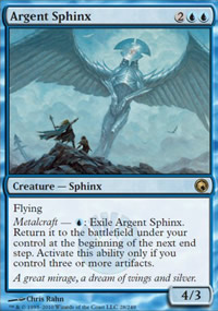 Argent Sphinx - Scars of Mirrodin