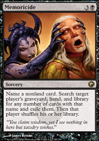 Memoricide - Scars of Mirrodin