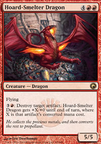 Hoard-Smelter Dragon - Scars of Mirrodin