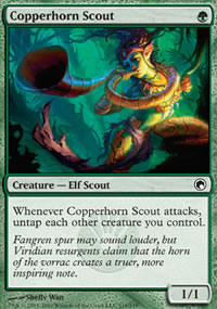 Copperhorn Scout - Scars of Mirrodin