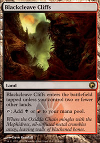 Blackcleave Cliffs - Scars of Mirrodin