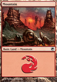 Mountain 1 - Scars of Mirrodin