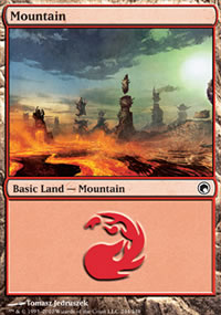 Mountain 3 - Scars of Mirrodin