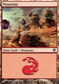 Mountain 4 - Scars of Mirrodin