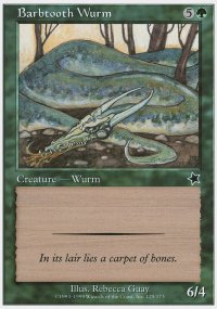 Barbtooth Wurm - Starter