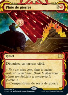 Pluie de pierres - 