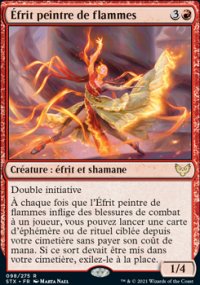 frit peintre de flammes - 