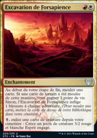 Excavation de Forsapience - 