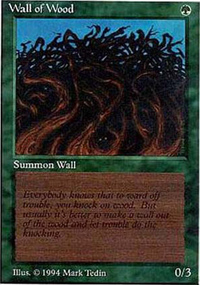 Wall of Wood - Summer Magic