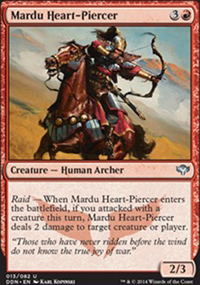 Mardu Heart-Piercer - Speed vs. Cunning