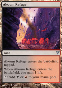 Akoum Refuge - Sorin vs. Tibalt