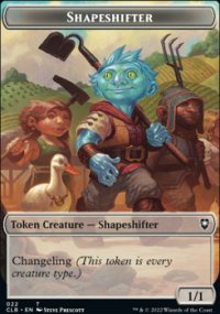 Shapeshifter Token - Commander Legends: Battle for Baldur's Gate