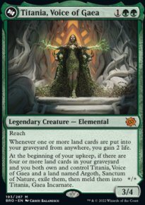 Titania, Voice of Gaea - The Brothers War