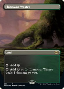 Llanowar Wastes 2 - The Brothers War