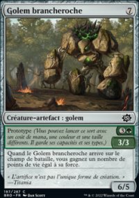 Golem brancheroche - 