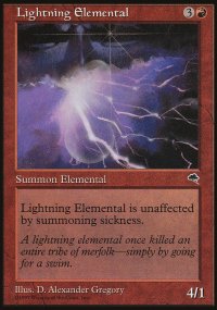 Lightning Elemental - 