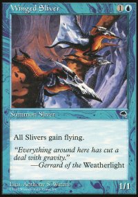 Winged Sliver - Tempest