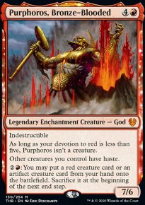 Purphoros, Bronze-Blooded 1 - Theros Beyond Death