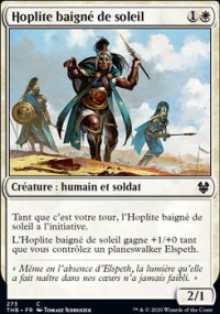 Hoplite baign de soleil - 