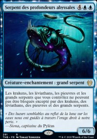 Serpent des profondeurs abyssales - 