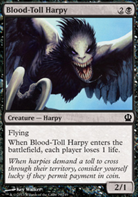 Blood-Toll Harpy - Theros