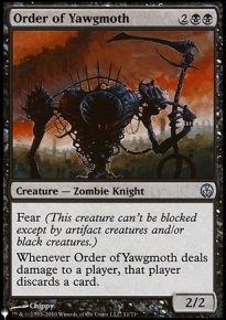Ordre de Yaugzebul - The List