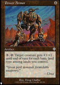 Armure de puissance - The List