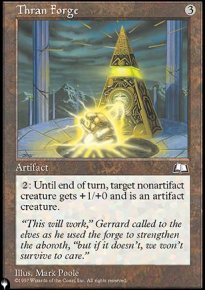 Forge de Thran - The List