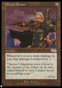 Urza's Armor - The List