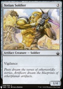 Soldat yotien - The List